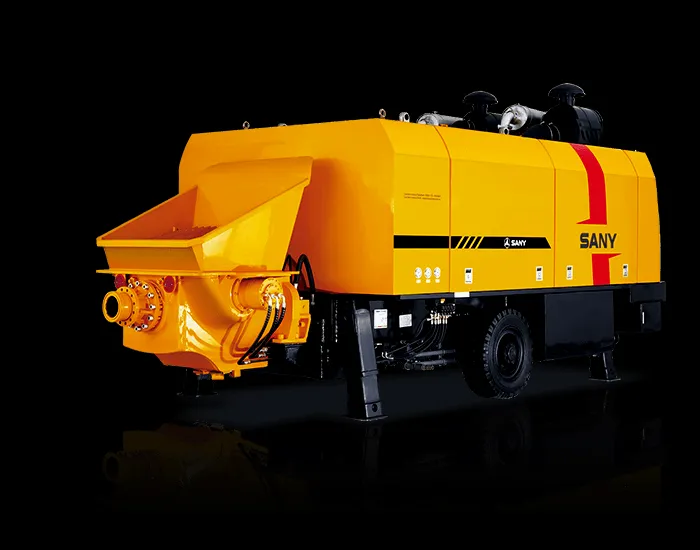 Máy bơm bê tông SANY 90 series với thiết kế khung gầm chắc chắn