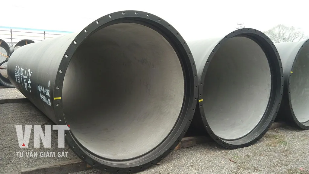 Lớp lót vữa cho ống thoát nước