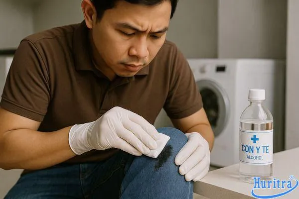 Dùng dung môi hydrocarbon để hòa tan nhựa đường khô lâu ngày