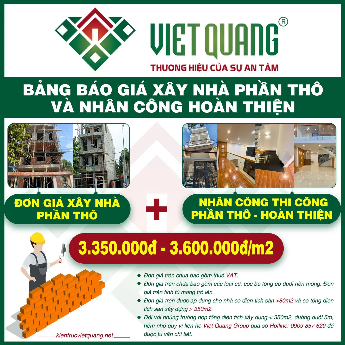 Quy trình thi công phần thô đạt chuẩn kỹ thuật tại TP.HCM