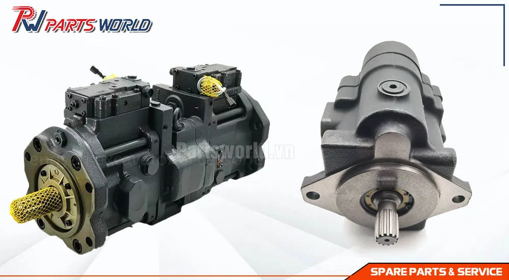 Bơm thủy lực máy xúc Volvo