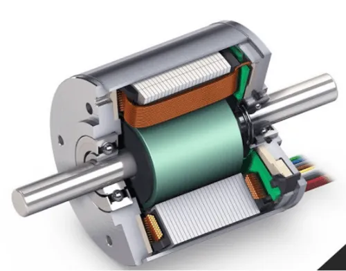 Động cơ DC không chổi than BLDC hiệu suất cao cho máy công trình SANY