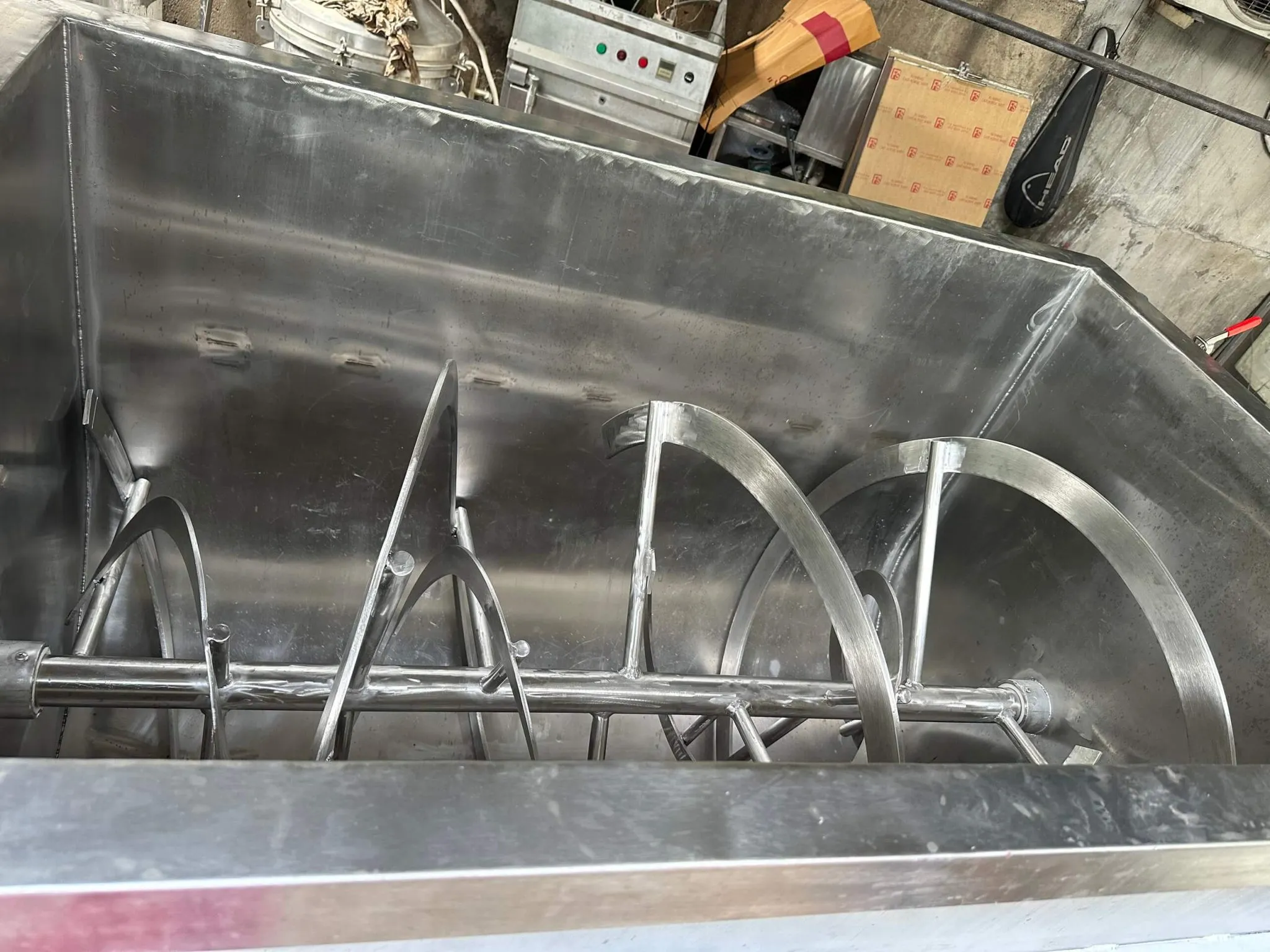 Kết cấu cánh đảo 2 lớp giúp tối ưu độ đồng nhất hỗn hợp