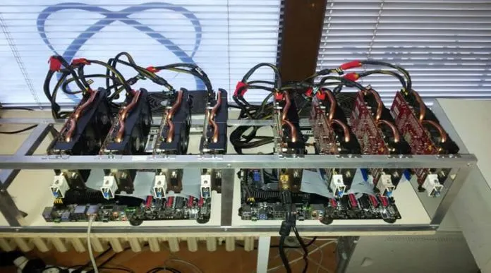 Chi tiết lắp đặt bo mạch chủ hỗ trợ đa card đồ họa cho đào coin