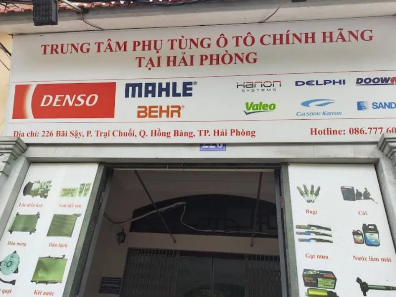 Cửa hàng phụ tùng ô tô Denso