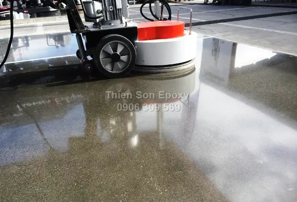 Đáng bóng sàn bê tông nhà xưởng