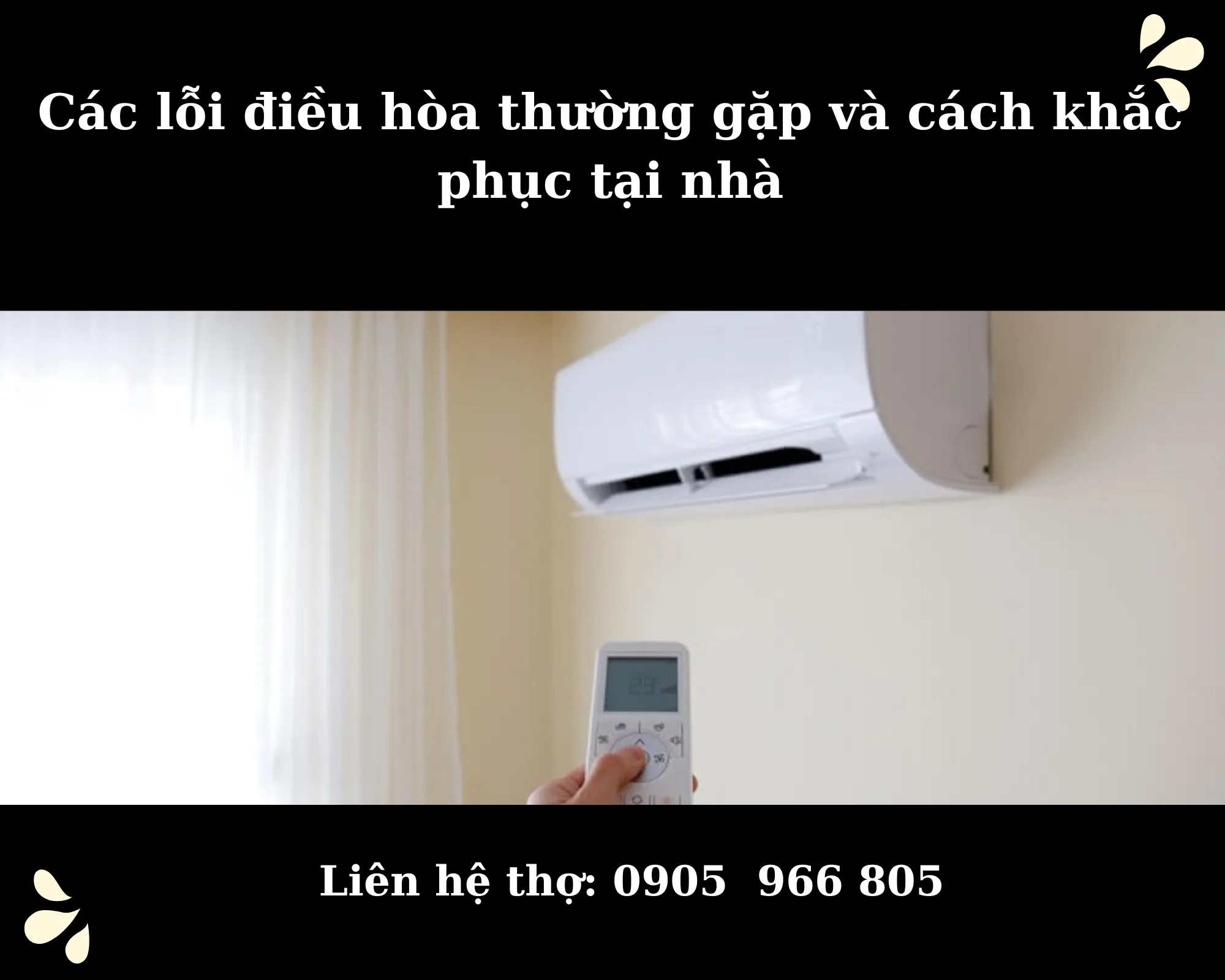 Khử khuẩn và vệ sinh dàn lạnh máy điều hòa bằng công nghệ vòi xịt áp lực cao