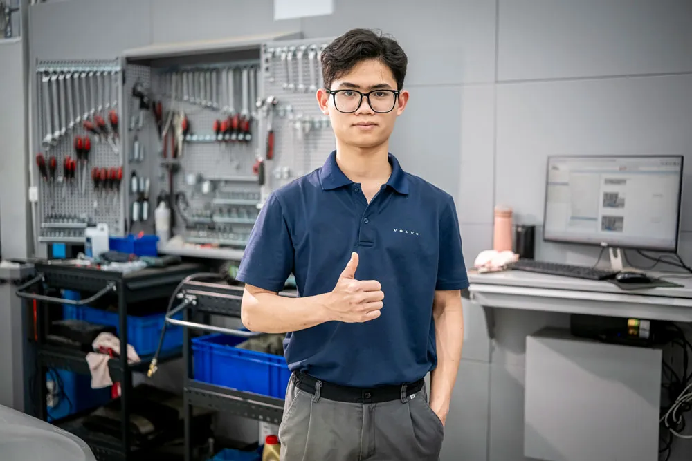 Cam kết chất lượng và an toàn tuyệt đối sau khi thực hiện bảo dưỡng xe Volvo.