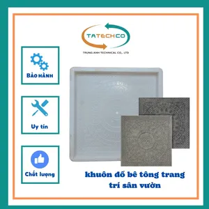 Chi tiết bề mặt khuôn nhựa đúc gạch sân vườn