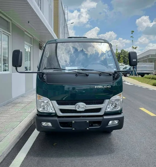 Kích thước tổng thể nhỏ gọn của xe ben thaco 2 tấn tại đại lý