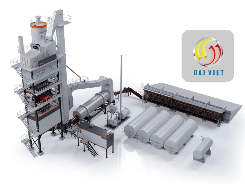 Giới thiệu giải pháp tổng thể cho trạm trộn nhựa nóng