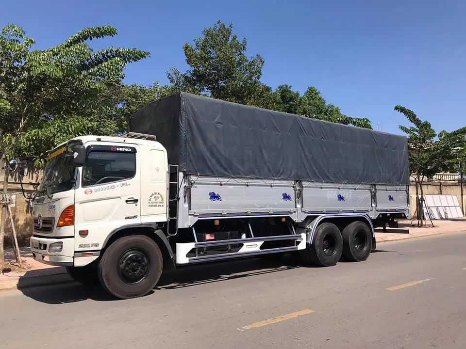 Dòng xe ben 15 tấn đời 2009 với khung chassis không vết nứt gãy