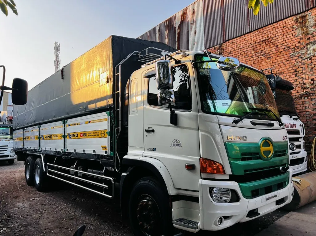 Xe ben 15 tấn cũ đời cao được kiểm định nghiêm ngặt về hệ thống khung gầm