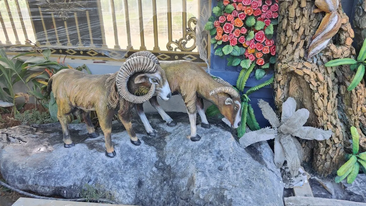 Hình ảnh chi tiết mảng khối đắp nổi 3D