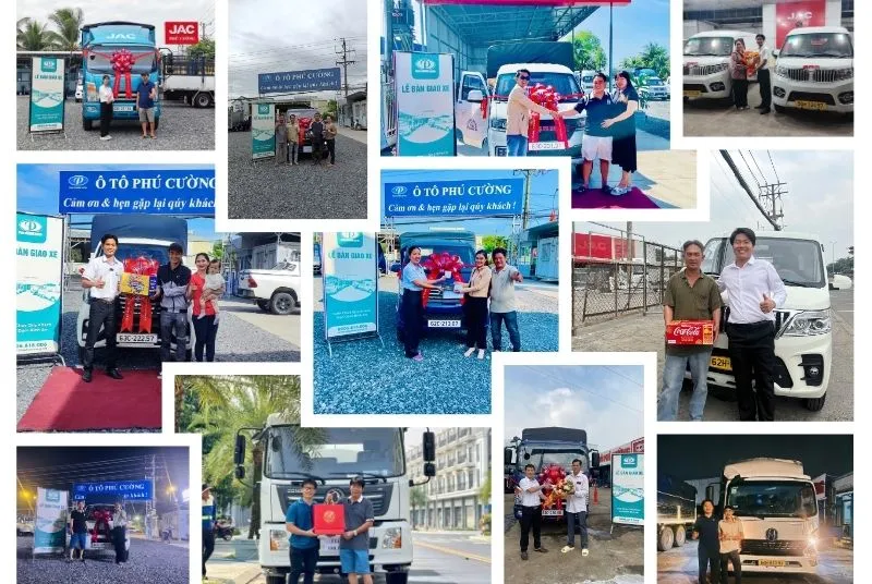 khách hàng đến mua xe