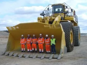 Máy xúc lật Komatsu WA1200-3 công suất lớn