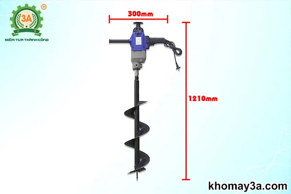 Thiết kế nhỏ gọn của máy đào hố trồng cà phê 3A
