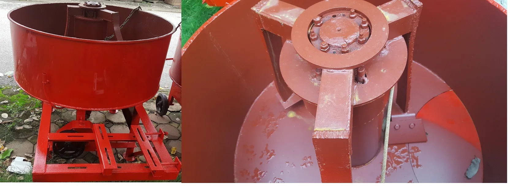 Thiết kế mạnh mẽ của dòng máy trộn bê tông cưỡng bức chuyên dụng cho các công trình lớn