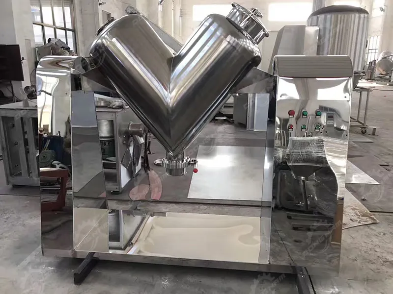 Sơ đồ cấu tạo máy trộn bột chữ v tiêu chuẩn kỹ thuật 2026