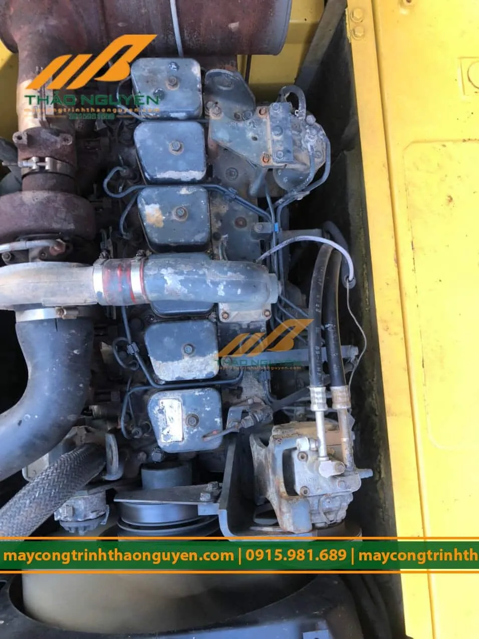 Máy xúc Komatsu PC200-6E đường búa nguyên bản - hệ thống thủy lực