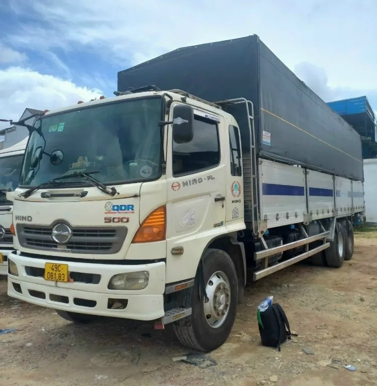 Xe ben 15 tấn cũ đời 2012 với mức giá đầu tư cực thấp cho nhà thầu nhỏ