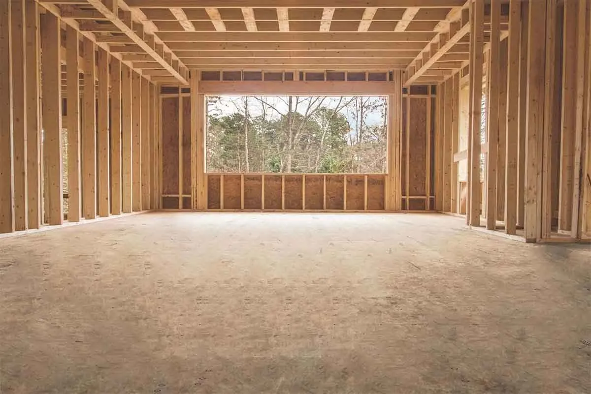 nhà sàn bê tông giá gỗ