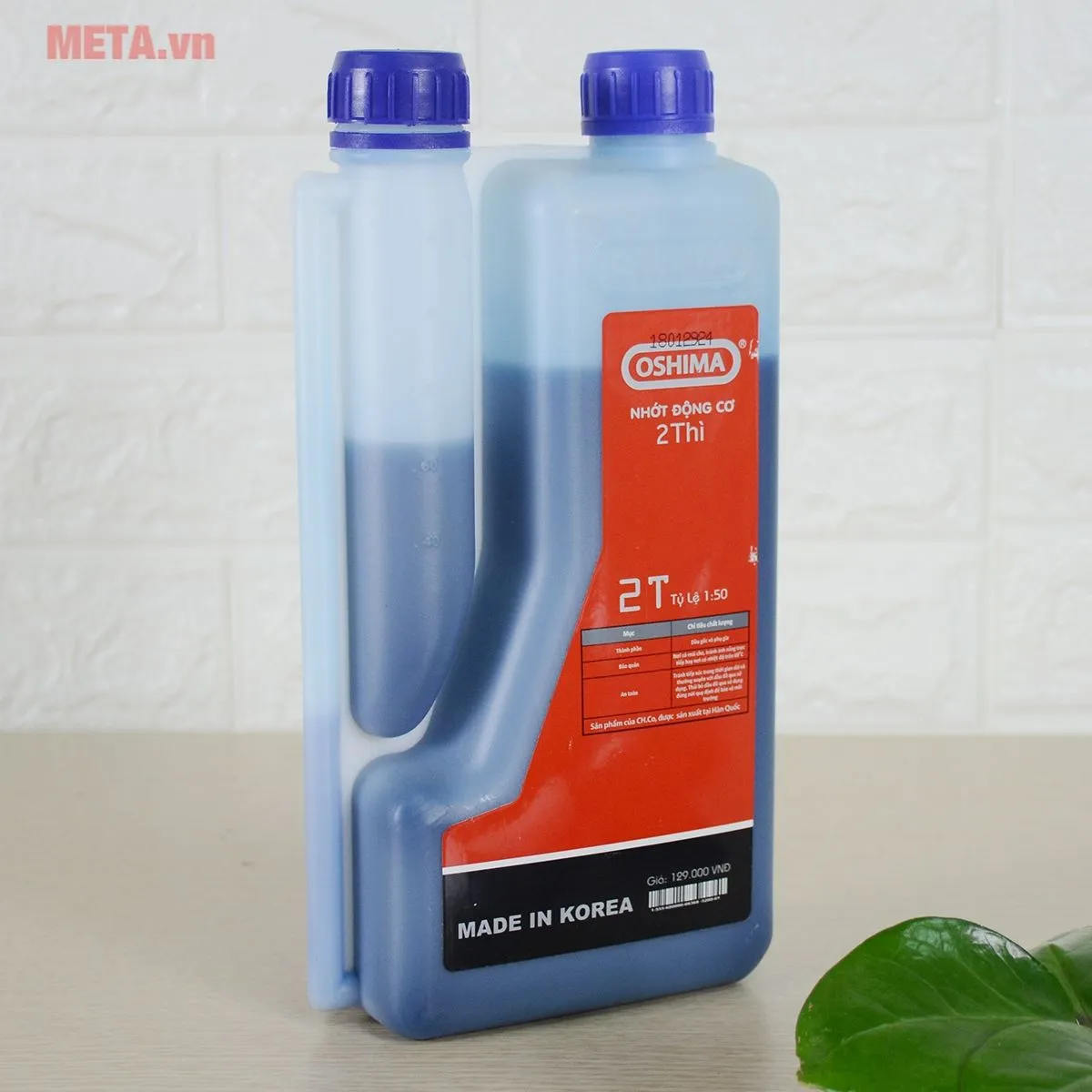 Chi tiết nhãn mác và công dụng của nhớt 2 thì Oshima