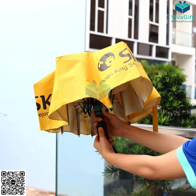 Chi tiết đường may và vải dù chống thấm loại 1 trên mẫu dù D021-1