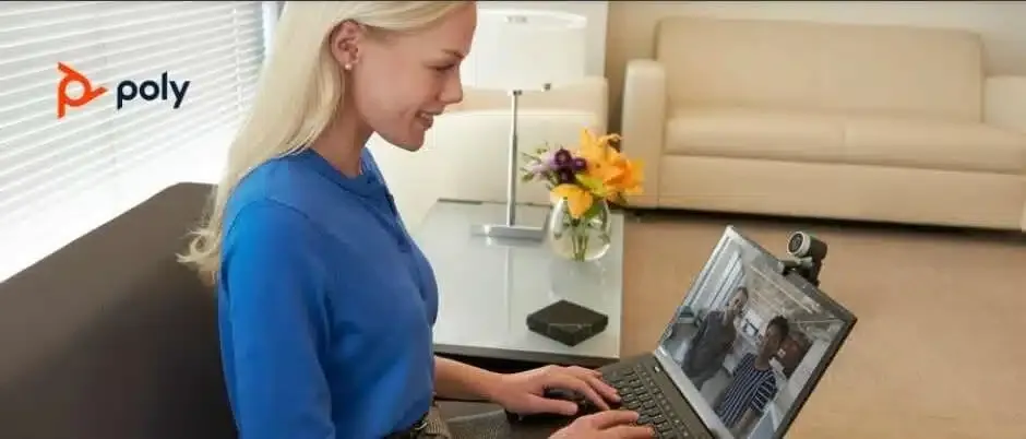 Webcam chuyên dụng Poly EagleEye Mini cho hình ảnh sắc nét