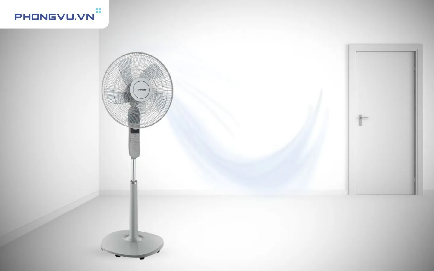 Mẫu quạt làm mát phụ trợ Toshiba F-LSA20(W)VN dùng trong văn phòng điều hành công trường