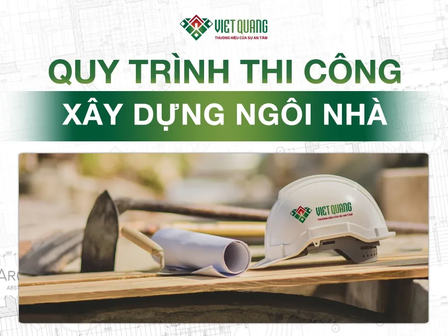 Sơ đồ quy trình thi công nhà phố chuyên nghiệp năm 2026
