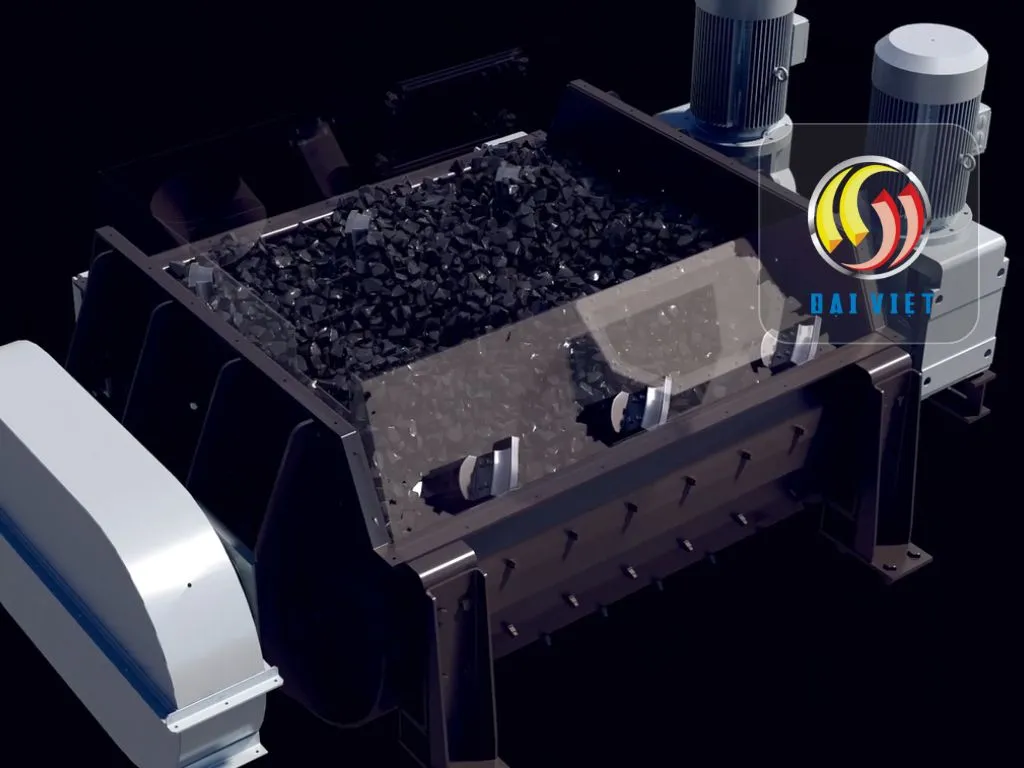 Buồng trộn bê tông nhựa nóng công suất lớn