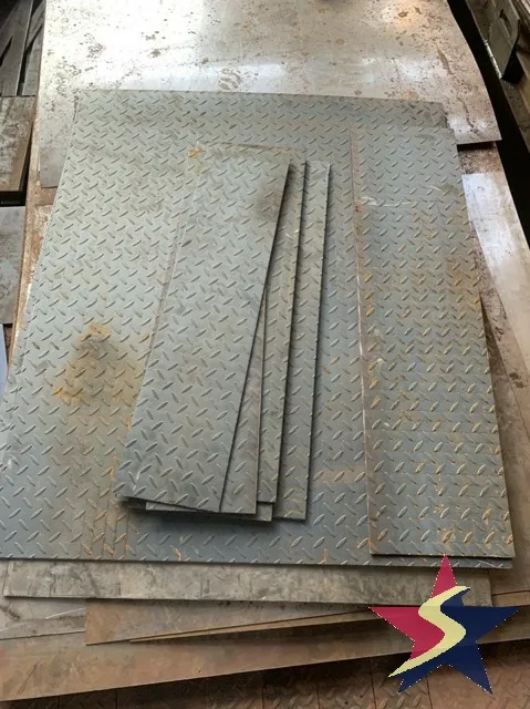 Thép tấm chuyên dụng làm tôn chống lầy máy xúc chất lượng cao