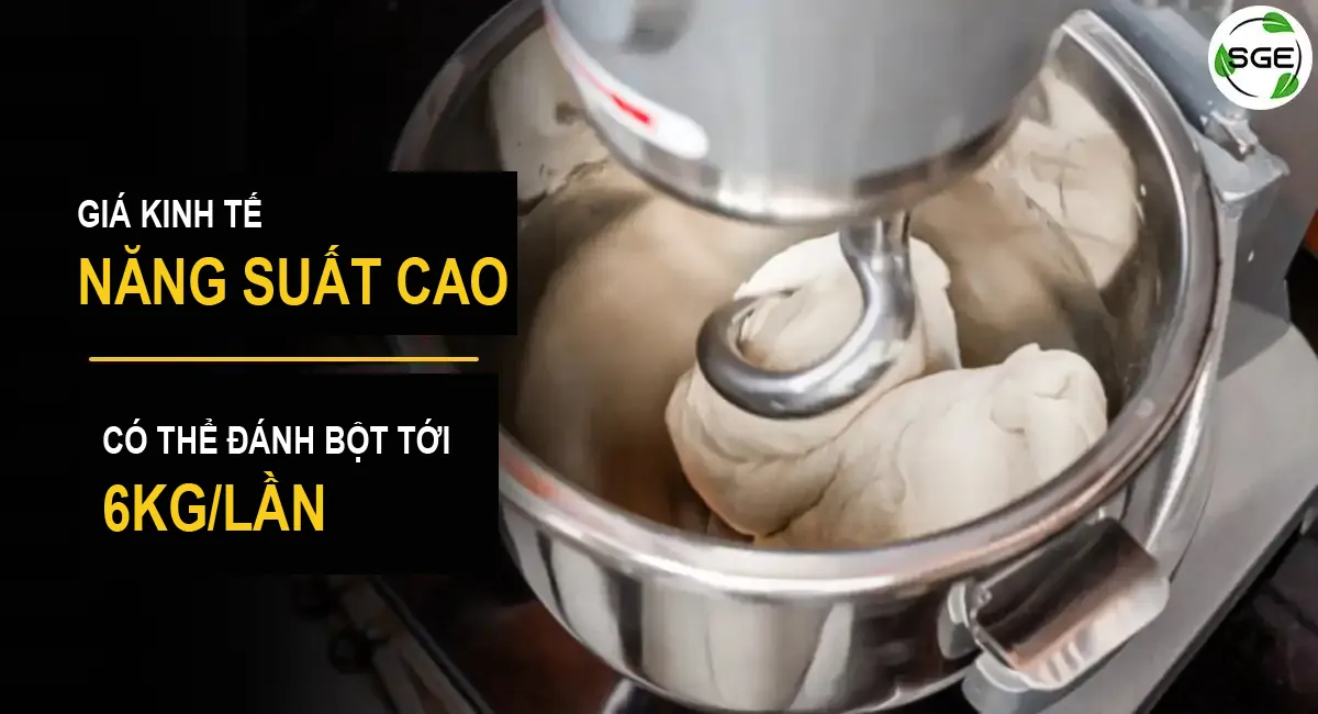 Tính năng ưu việt của dòng máy trộn thực phẩm công nghiệp thế hệ mới