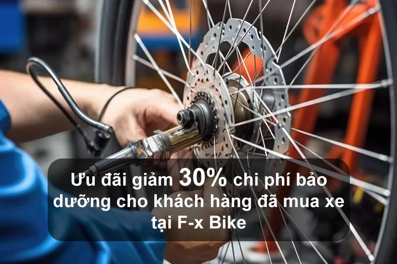 Ưu đãi bảo dưỡng xe đạp đặc biệt