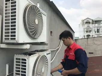Quy trình nạp gas điều hòa đạt chuẩn ISO tại SANY