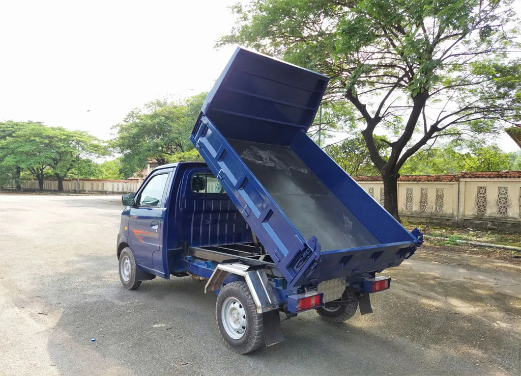 Hệ thống khung gầm chắc chắn của xe ben SRM 1 tấn