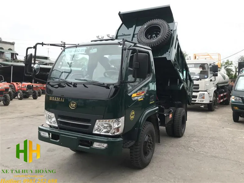 Hệ thống đèn pha Halogen và mặt ca lăng xe Hoa Mai 3 tấn