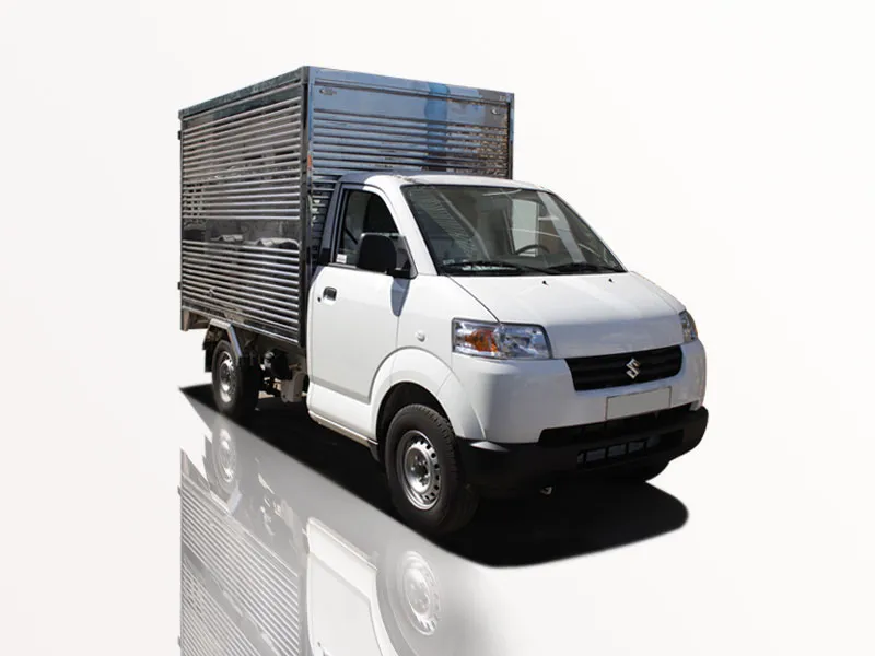 Xe tải Suzuki Carry Pro 595kg nhập khẩu đóng thùng kín inox
