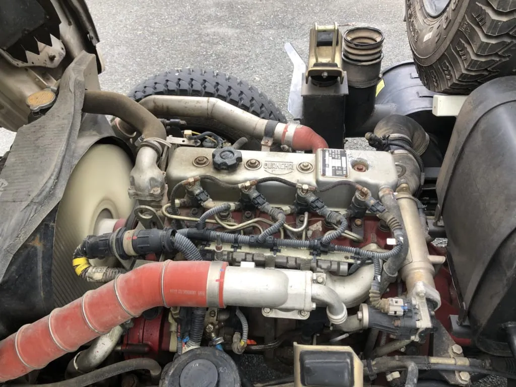 Động cơ Diesel tiết kiệm nhiên liệu của xe ben 2.5 tấn
