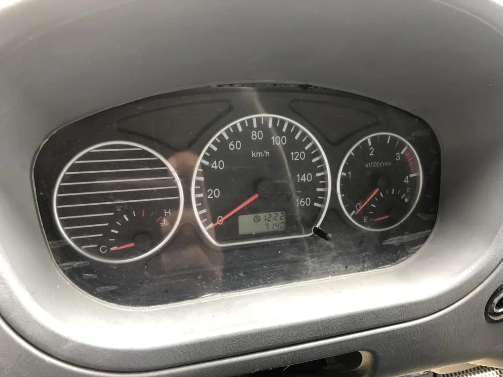 Lốp xe và la-zăng xe ben Thaco FD250 cũ