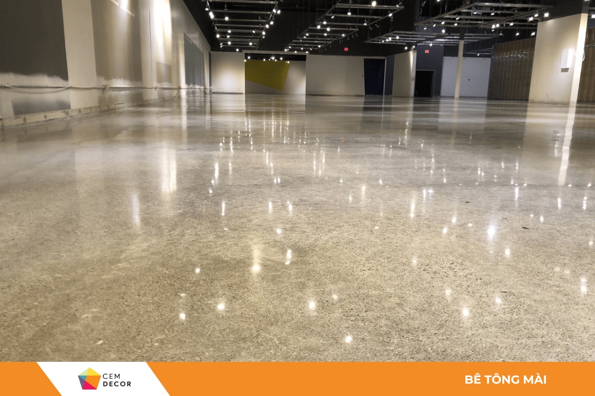 Bê Tông Mài Là Gì? Khám Phá Ưu Nhược Điểm Chi Tiết Cho Sàn Nhà Hiện Đại