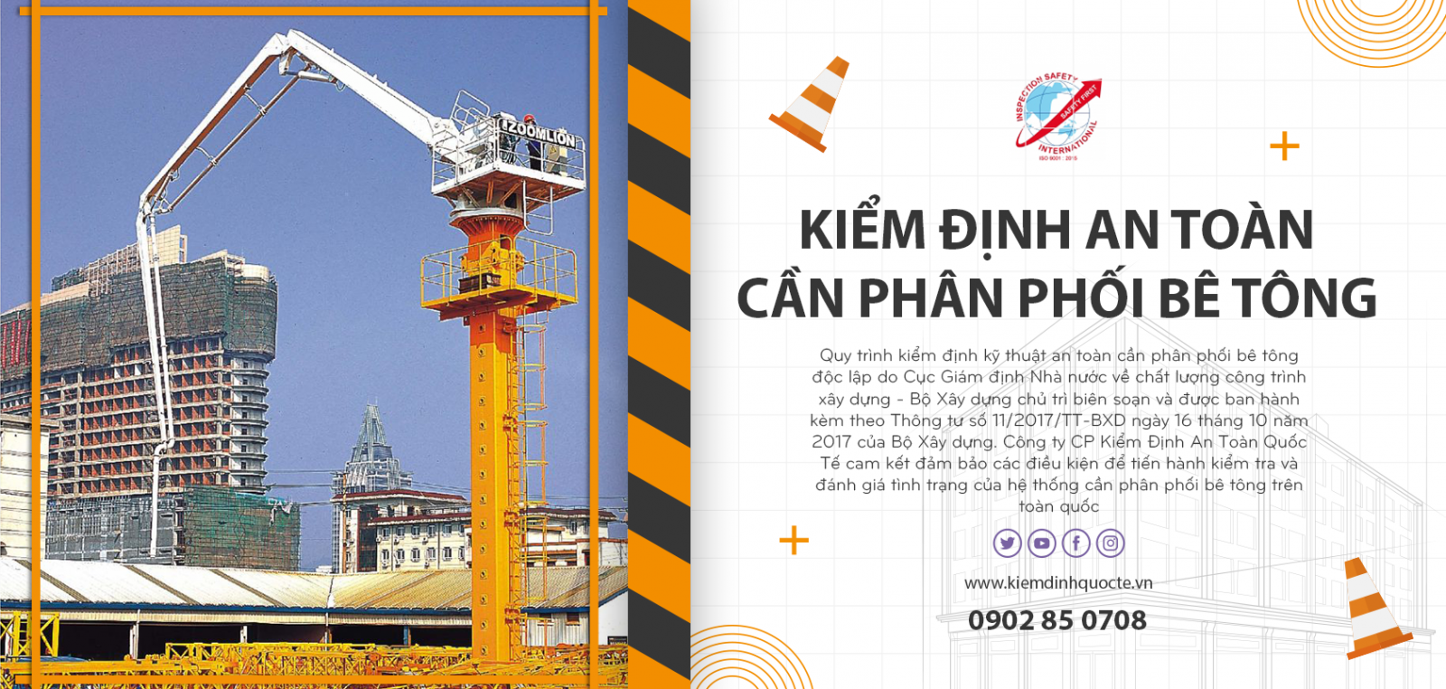 Cần Phân Phối Bê Tông: Lưu Ý Sử Dụng Và Quy Trình Kiểm Định An Toàn