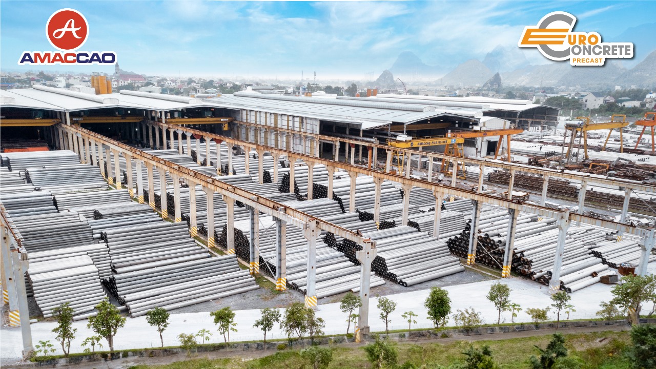 Nhà Máy Bê Tông AMACCAO: Tiên Phong Công Nghệ Sản Xuất Lõi Thang Máy & Cầu Thang