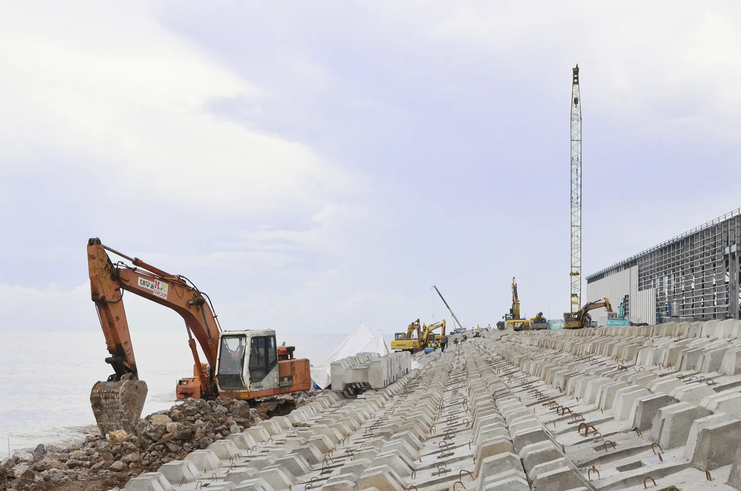 Tấm kè bê tông đúc sẵn