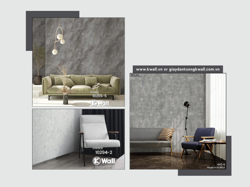 Giấy Dán Tường Vân Bê Tông: Xu Hướng Trang Trí Nội Thất Hiện Đại