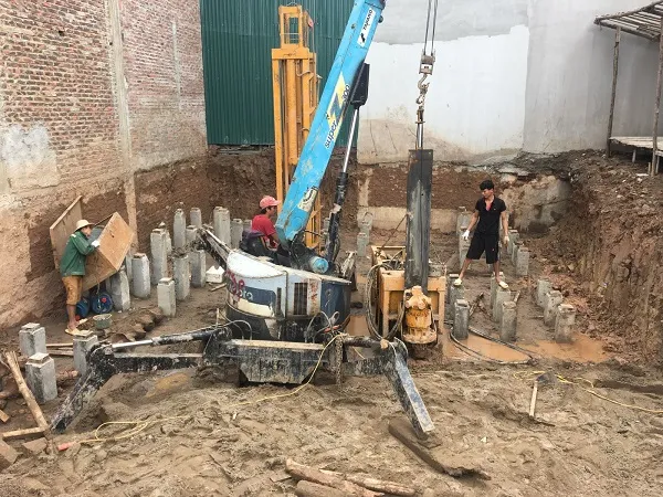 Báo giá ép cọc bê tông 200x200 tại Hà Nội