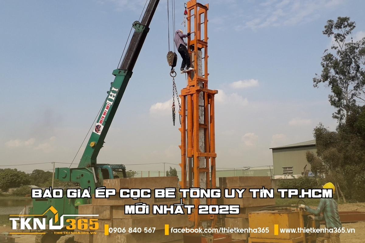 Báo Giá Ép Cọc Bê Tông 250x250 Chi Tiết & Cập Nhật Mới Nhất