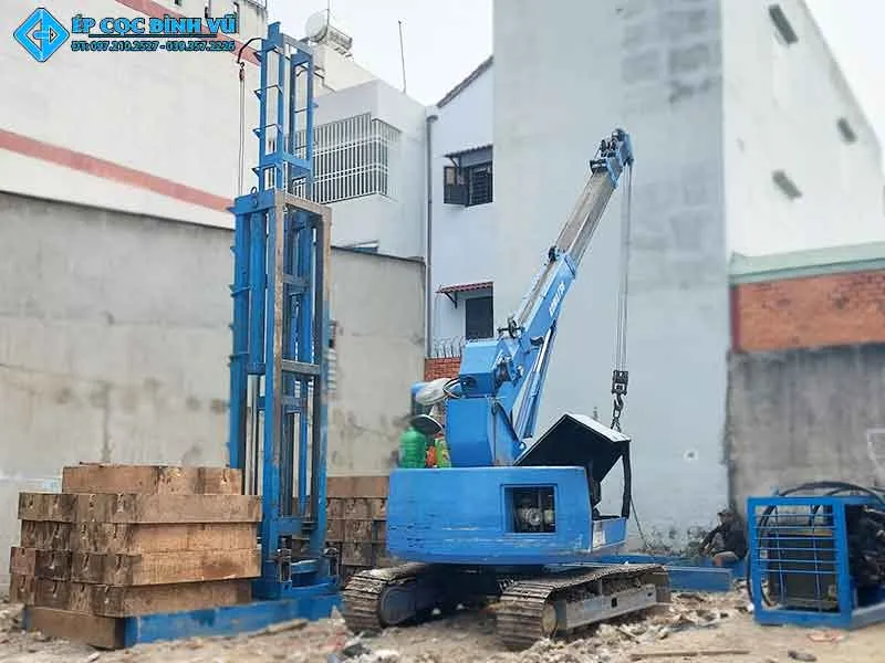 Các loại máy ép cọc bê tông nhà dân