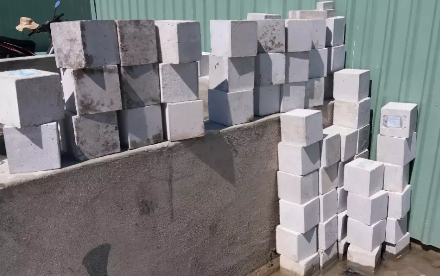 Các mẫu thử bê tông